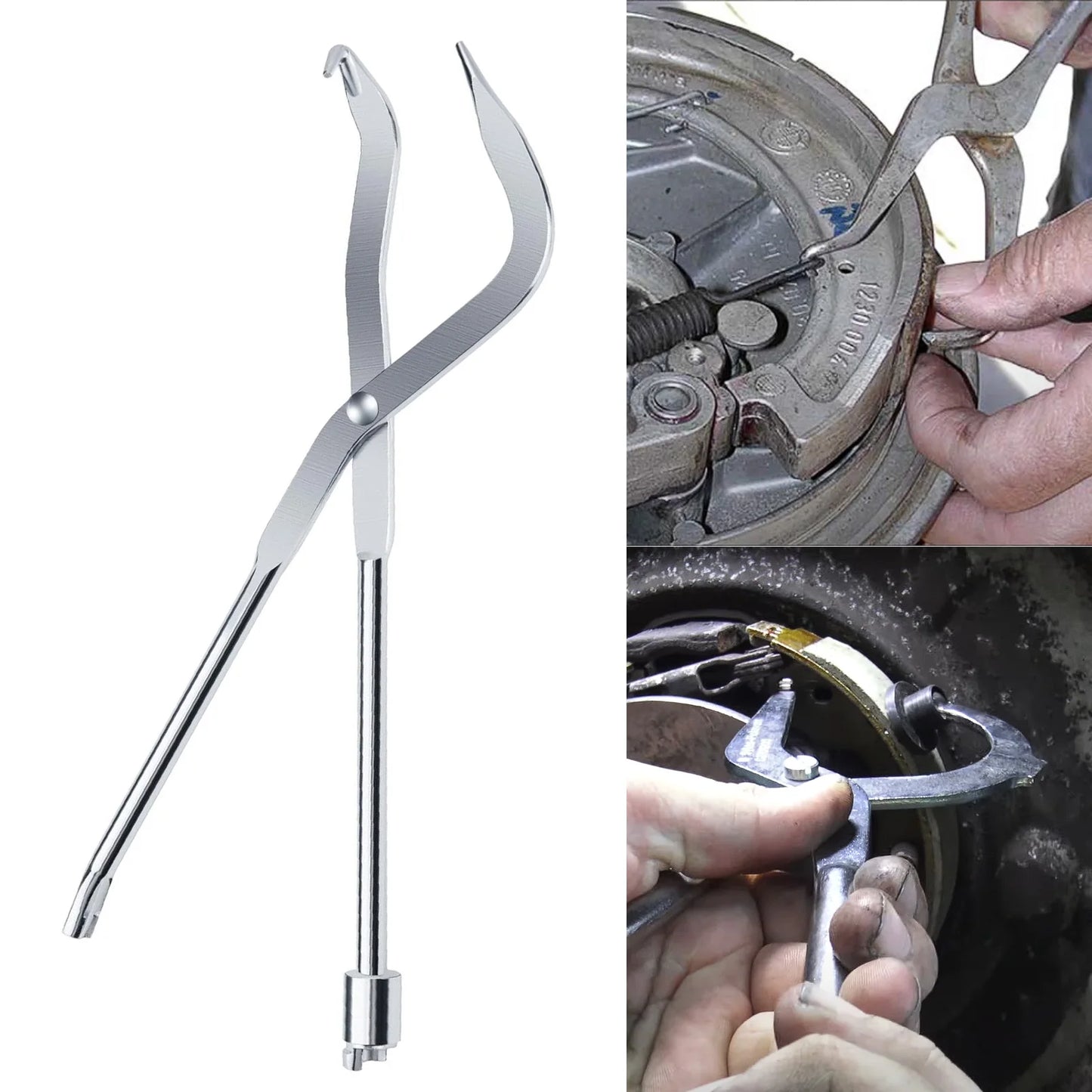 Brake Spring Clamp Plier, Car Drum Brake Tool, Workshop Installer Clamp, Auto Repair Disassembly Accessories