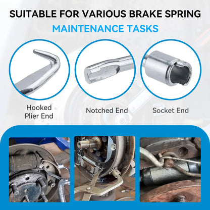 Brake Spring Clamp Plier, Car Drum Brake Tool, Workshop Installer Clamp, Auto Repair Disassembly Accessories