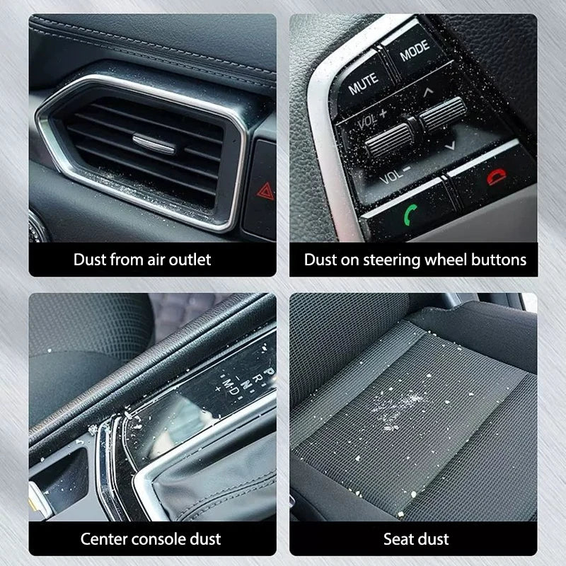 Air Outlet Cleaning Brush Car Interior Cleaning Tool Air Conditioner Brush Multi Purpose Car Brush 2