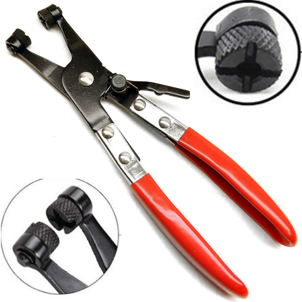 Flexible Cable Hose Clamp Pliers Long Reach Car Tool For Hose Bundle Removal Auto Repair Cable Type 6