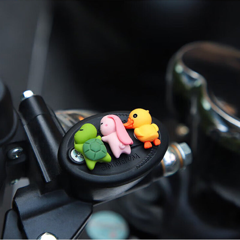Little Turtle Car Pendant, Cute Animal Ornament, Dashboard Display Decor, Rearview Mirror Accessory