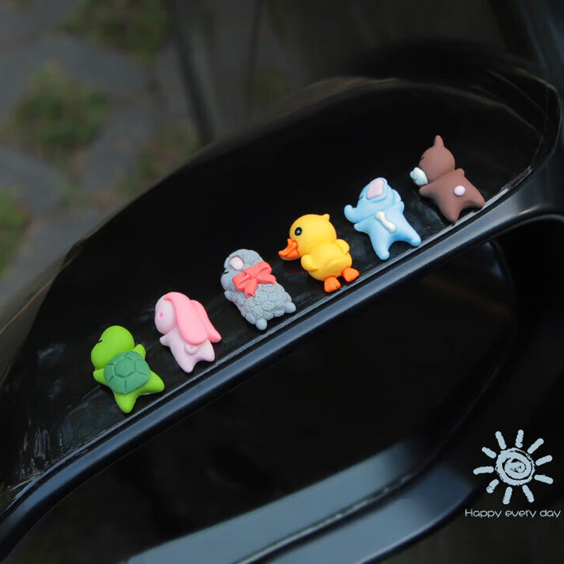 Little Turtle Car Pendant, Cute Animal Ornament, Dashboard Display Decor, Rearview Mirror Accessory