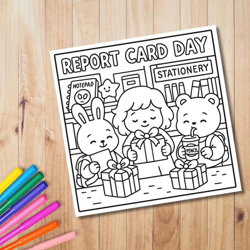 Cutie Coloring Book for Adults, Valentine's Day Gifting, Birthday Party Gift, Christmas, Drawing Supplies