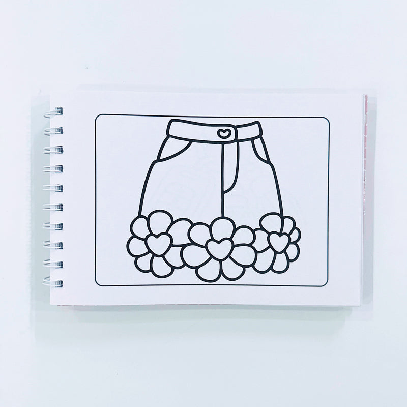 Stress Relief Coloring for Adults, Bold and Easy Fashion Vibes Coloring Book, Stylish Designs for Teens