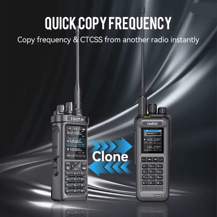 Radtel RT950 PRO MultiBand 10W Handheld Radio 1