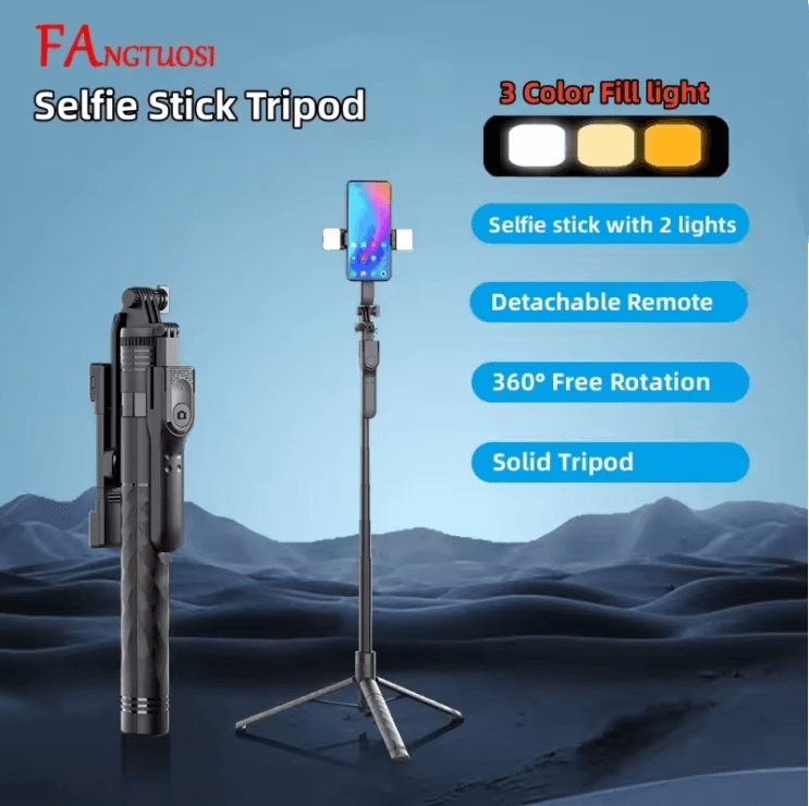 SnapMaster Pro 1750mm Wireless Selfie Stick Tripod 2