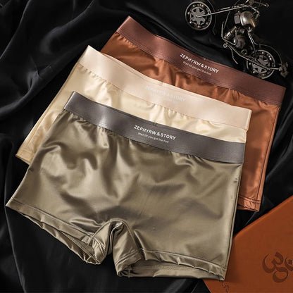 Luxury Ice Silk Breathable Womens Panties 3 Pack 6