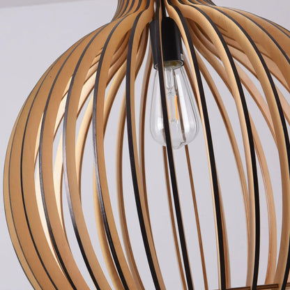 Handmade Rattan Bamboo Ceiling Lamp 2