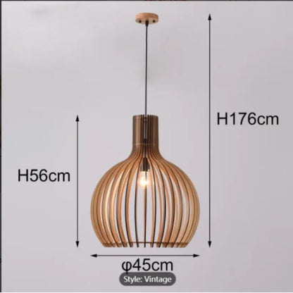 Handmade Rattan Bamboo Ceiling Lamp 5