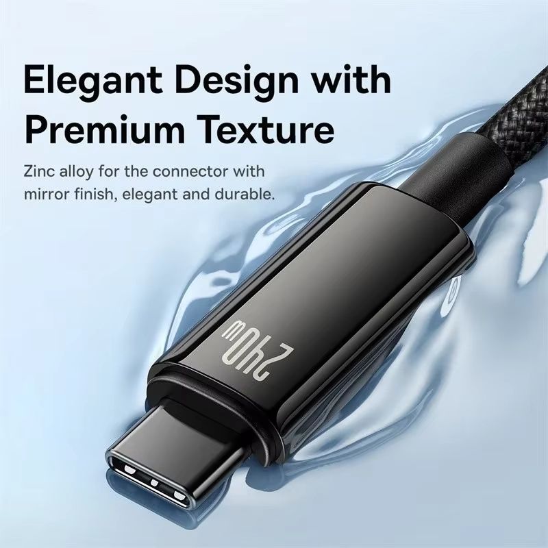Baseus 240W USBC SuperCharge Cable  Fast Charging Power Cord For IPhone MacBook Samsung  Xiaomi 3