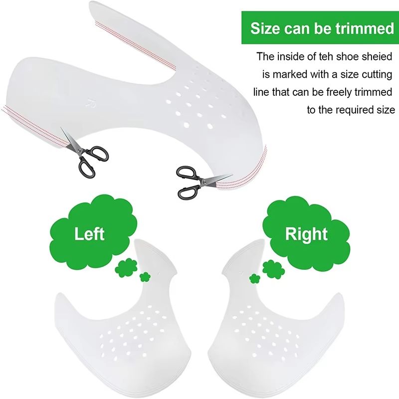 CreaseGuard Pro Shoe Protector  AntiCrease Toe Shield  Sneaker Support For LongLasting Shape 2