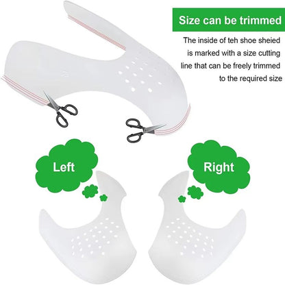 CreaseGuard Pro Shoe Protector  AntiCrease Toe Shield  Sneaker Support For LongLasting Shape 2