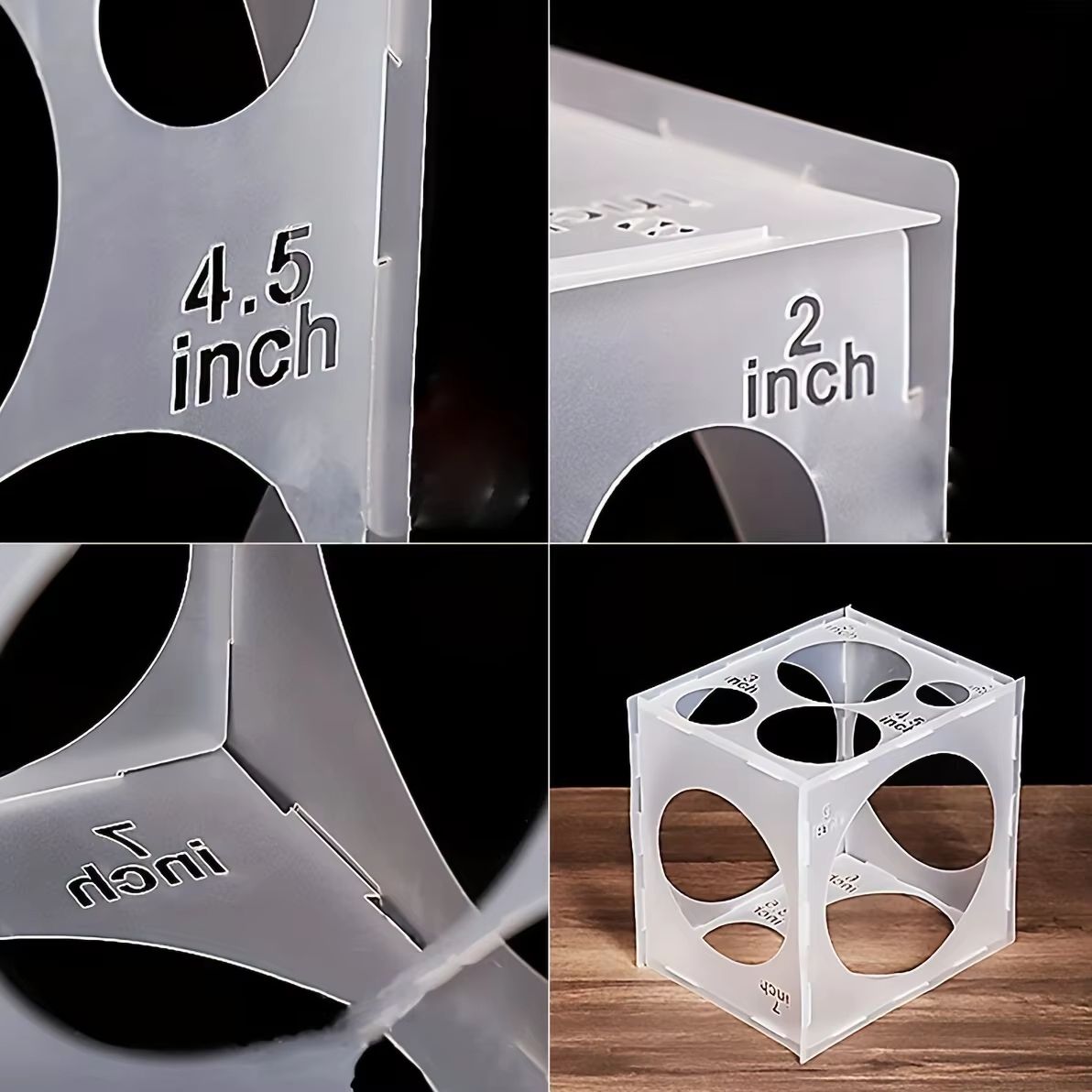 Balloon Size Measurement Box  Perfect Balloon Sizer Tool For Weddings Parties  Events 1