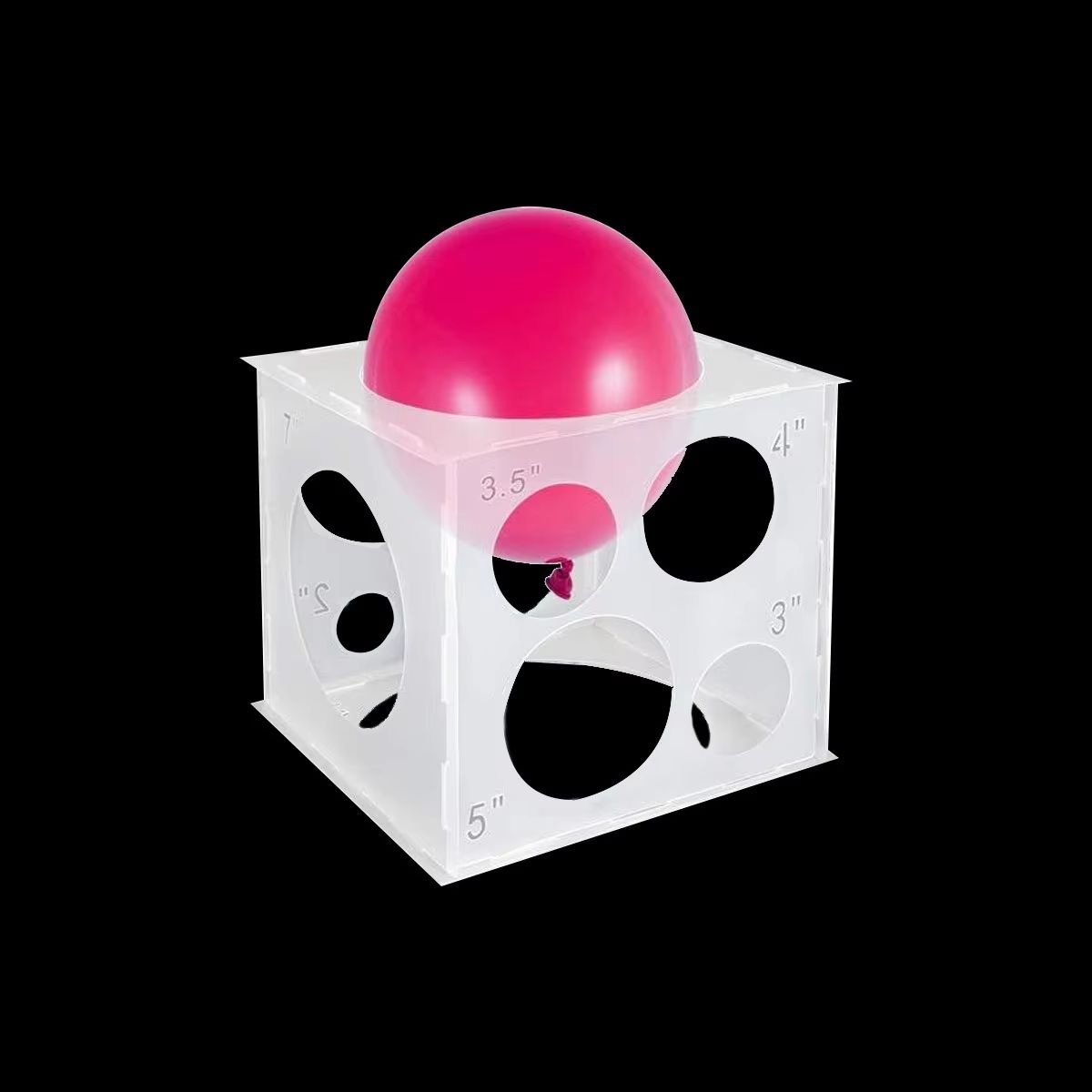 Balloon Size Measurement Box  Perfect Balloon Sizer Tool For Weddings Parties  Events 5