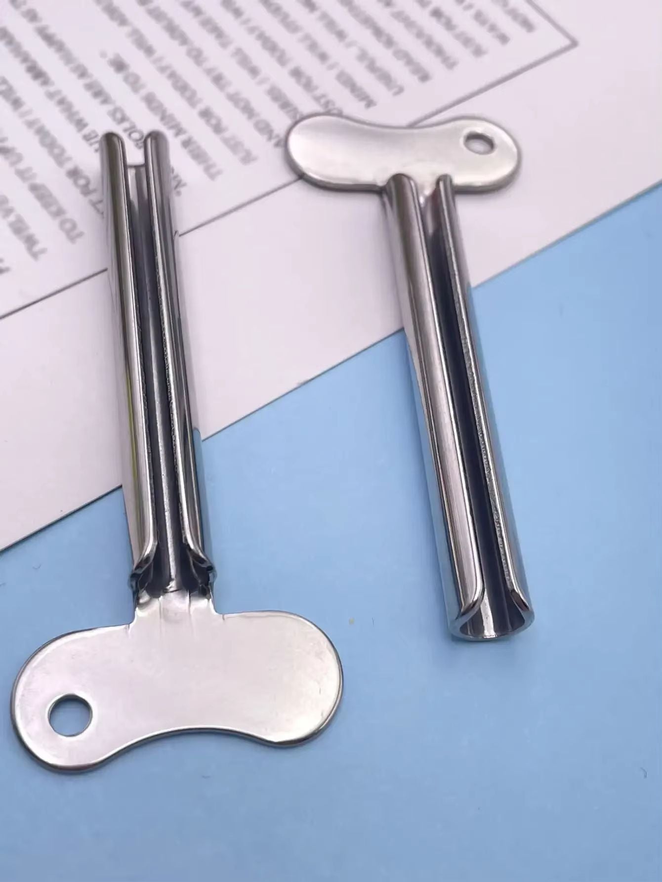 Stainless Steel Toothpaste Tube Squeezer  Durable Roller Dispenser For Effortless Tube Use 5