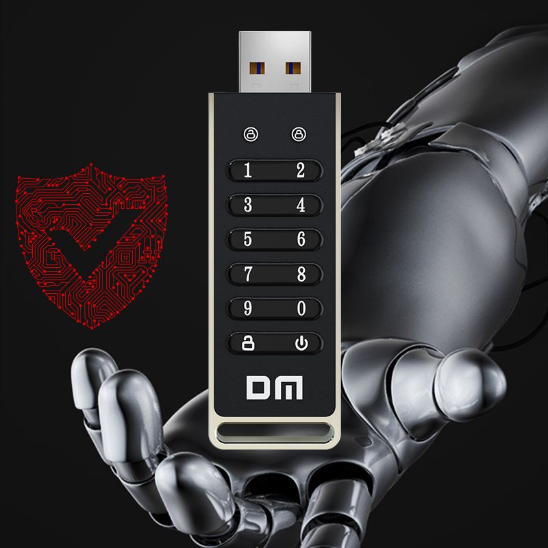 Encrypted USB Flash Drive With Password Protection And Auto Lock Security 2