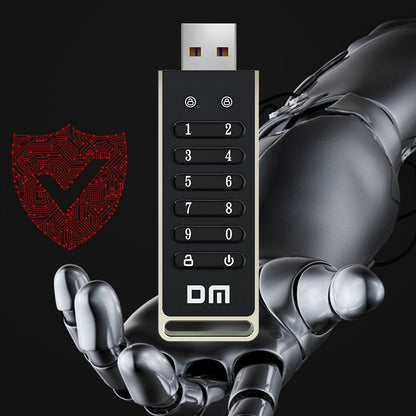 Encrypted USB Flash Drive With Password Protection And Auto Lock Security 2