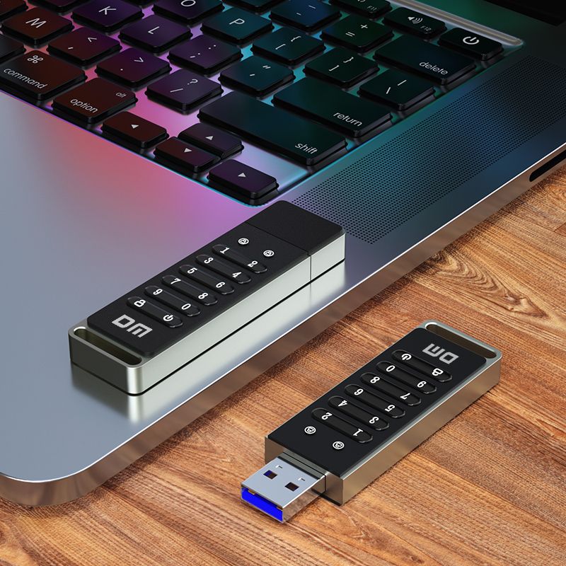 Encrypted USB Flash Drive With Password Protection And Auto Lock Security 0