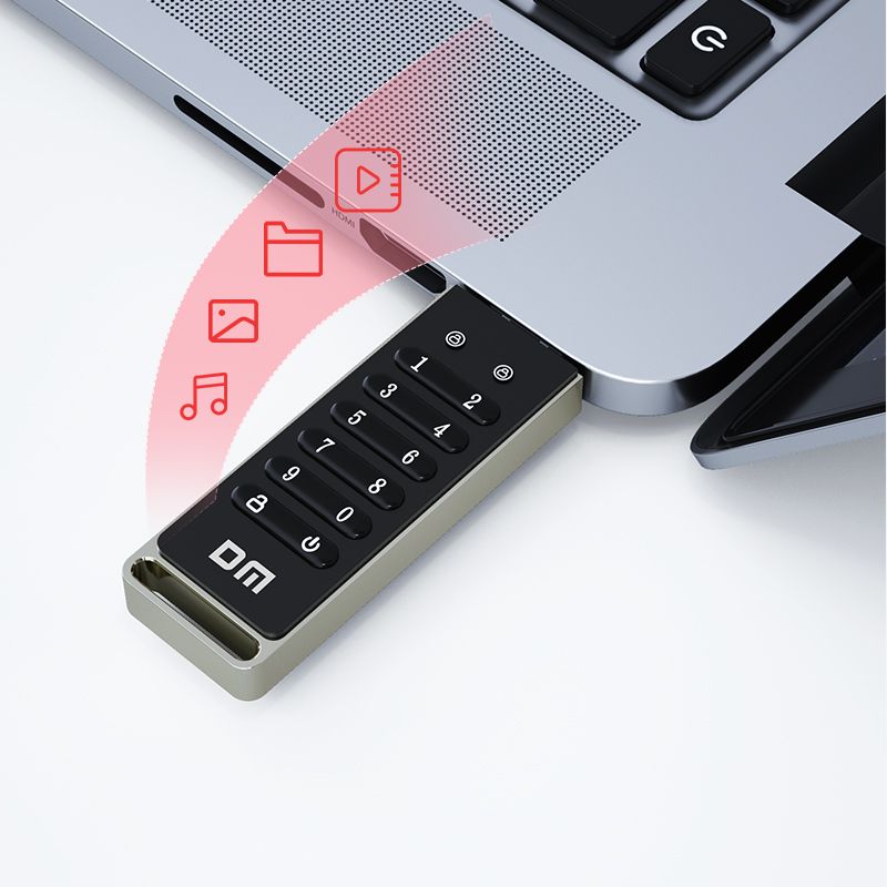Encrypted USB Flash Drive With Password Protection And Auto Lock Security 5