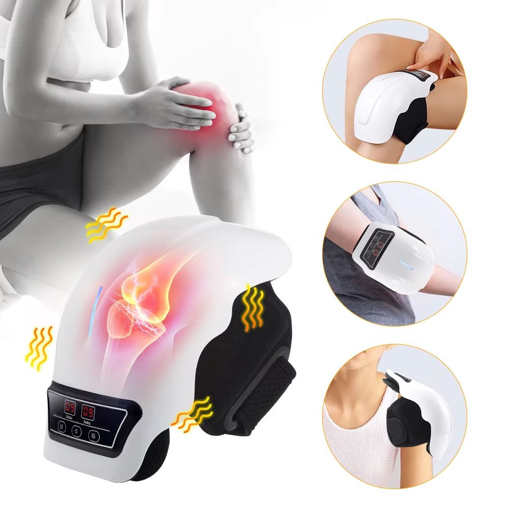 Infrared Knee Pad Electric Massager Hot Compress Orthopedic Joint Therapy Rechargeable Muscle Relax 3