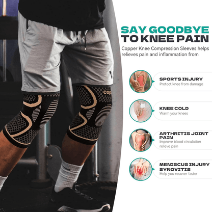 Copper Knee Brace For Arthritis Pain Relief And Sports Support 1