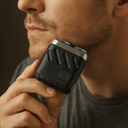 Mini Electric Smart Shaver Dual Blade Rechargeable Beard Trimmer With Digital Display 5