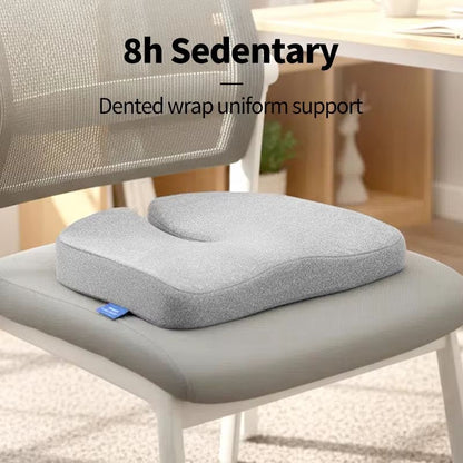 Orthopedic Memory Foam Seat Cushion – Tailbone & Sciatica Pain Relief for Office Chair and Car