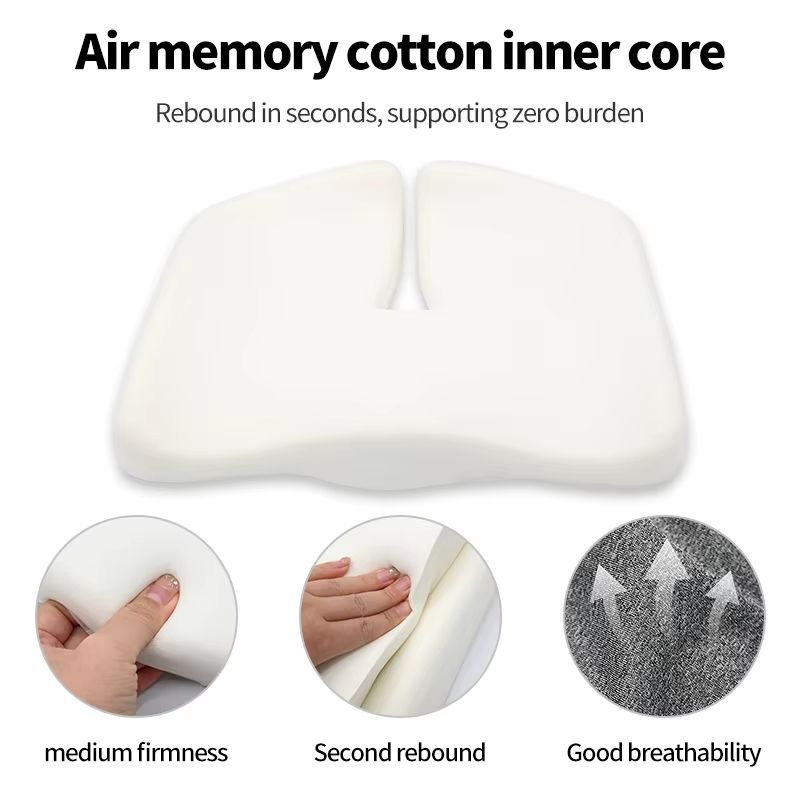 Orthopedic Memory Foam Seat Cushion  Tailbone  Sciatica Pain Relief For Office Chair And Car 1