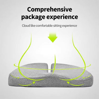 Orthopedic Memory Foam Seat Cushion  Tailbone  Sciatica Pain Relief For Office Chair And Car 2