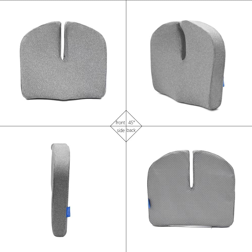 Orthopedic Memory Foam Seat Cushion  Tailbone  Sciatica Pain Relief For Office Chair And Car 4