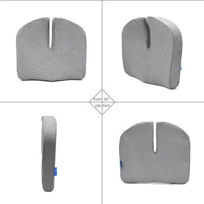 Orthopedic Memory Foam Seat Cushion  Tailbone  Sciatica Pain Relief For Office Chair And Car 4