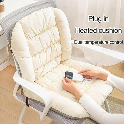 Heating Pad Office Chair Electric Heating Cushion With Backrest Integrated Thermostatic Mat 9 Gears
