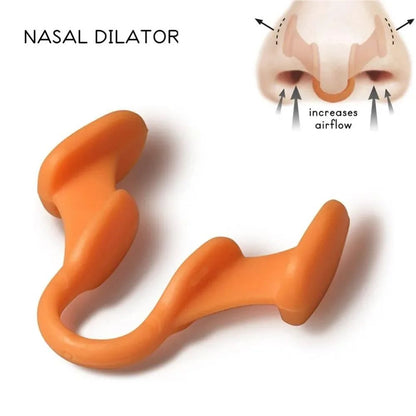 Nasal Dilator Silicone Nose Clip Stop Snore Aid Easy Breathe Sleep Support Improve Rhinitis Relief 2