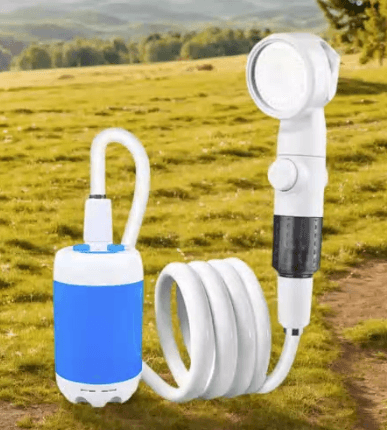 Portable USB Rechargeable Shower Head And Garden Hose Nozzle 6