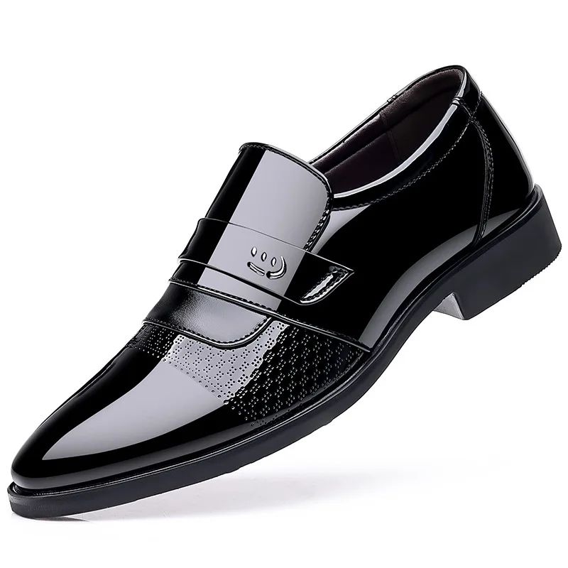 Handcrafted Luxury Mens Leather Shoes Retro Carved LaceUp Brogue Oxford Wedding  Office Dress Shoes 5