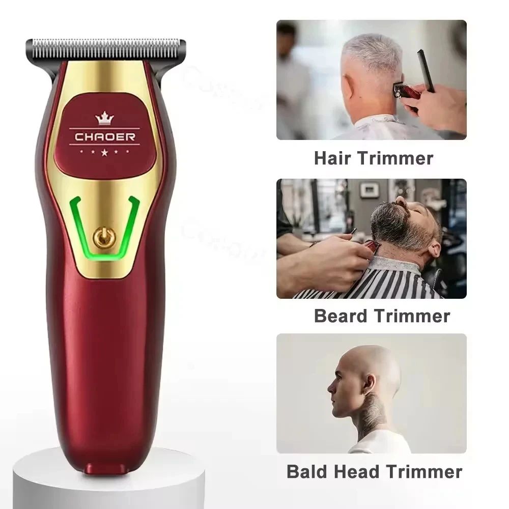 Mini Portable Electric Hair Trimmer Rechargeable Precision Hair Clipper