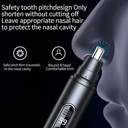 TrimEase Mini Pocket Nose Hair Trimmer For Men And Women Waterproof Painless Grooming Tool 3