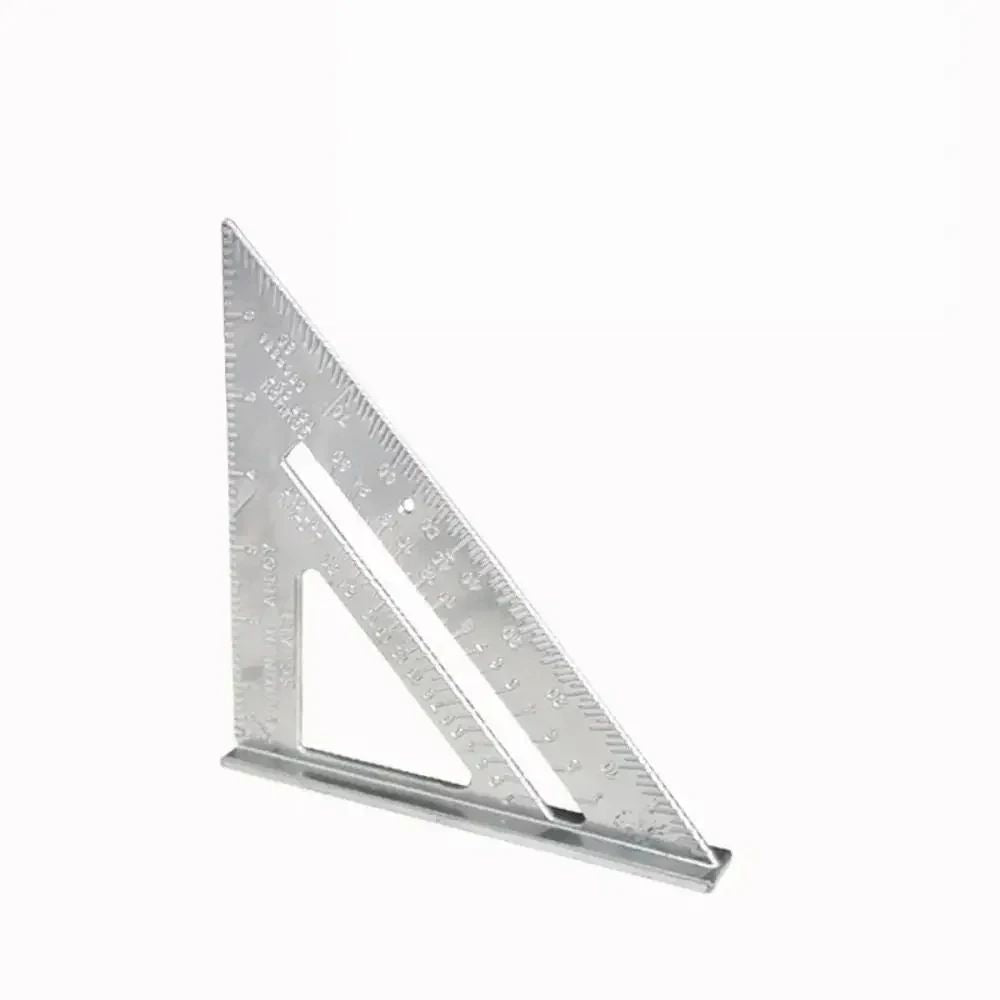 Aluminium Alloy 7 Inch Triangle Angle Ruler Speed Square for Carpentry