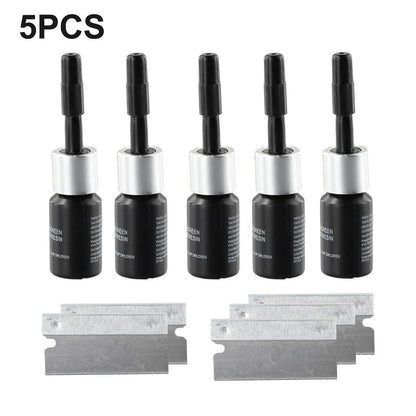 Nano Glass Repair Kit For Windshield Chips And Cracks 5 Piece Set 3