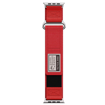 Premium Nylon Sport Strap For Apple Watch 38mm To 49mm Durable Adjustable Band 7