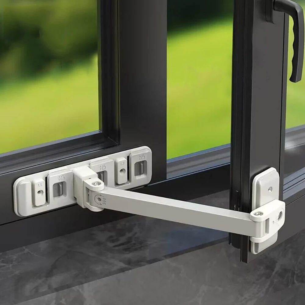 Adjustable Home Window Safety Lock for Baby Protection