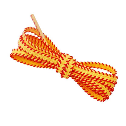 Premium Double Color Flat Rope Laces For Sneakers And Pajamas 11