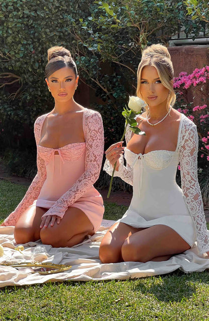 Jacinta Mini Dress Ivory