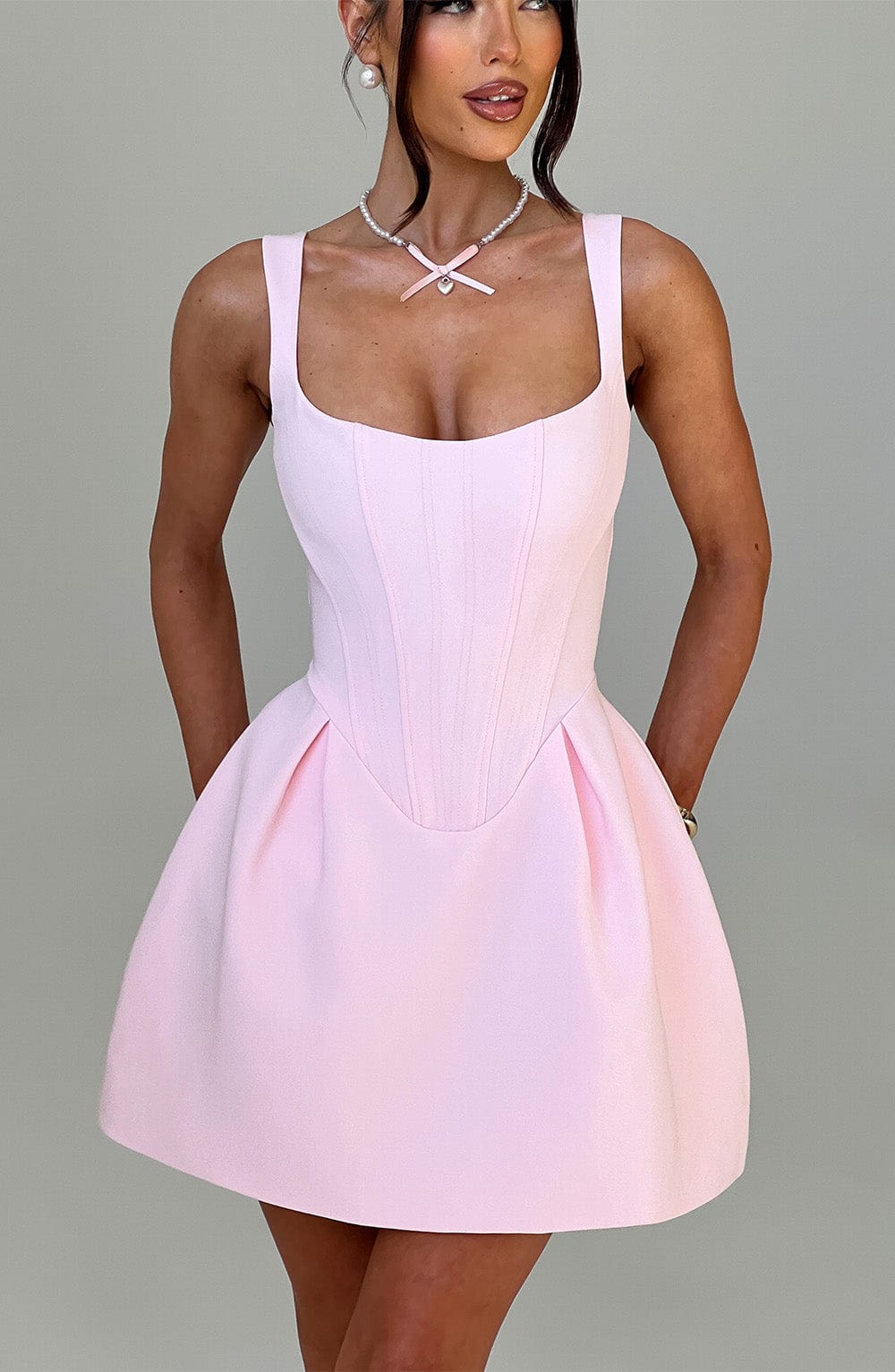 Janiyah Mini Dress Blush