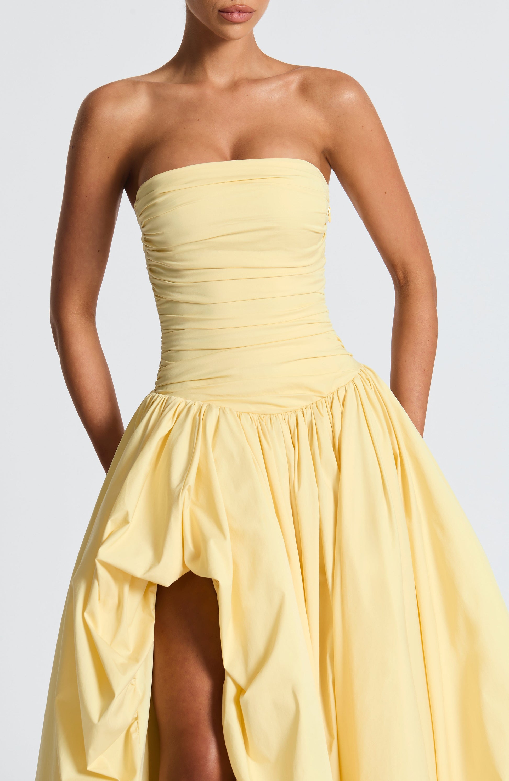 Jillian Maxi Dress Lemon
