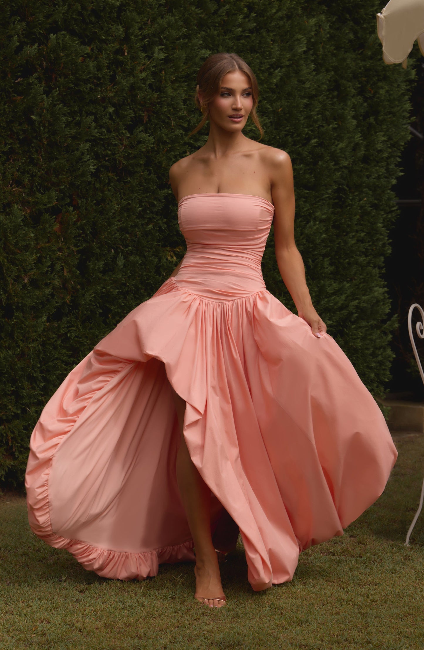 Jillian Maxi Dress Peach