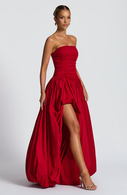 Jillian Maxi Dress Red