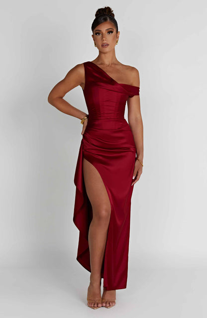 Juliene Maxi Dress Wine