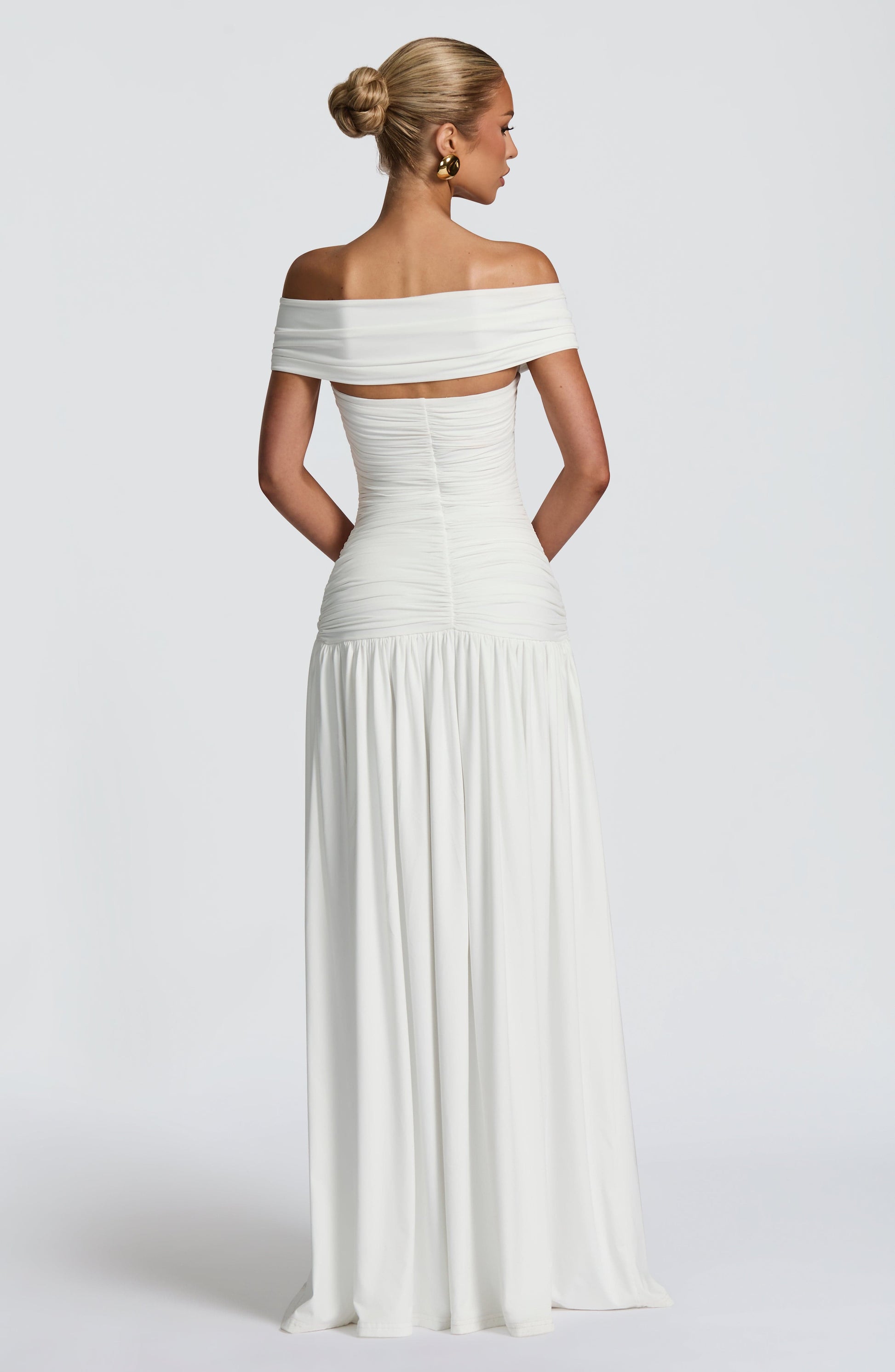 Kathryn Maxi Dress White