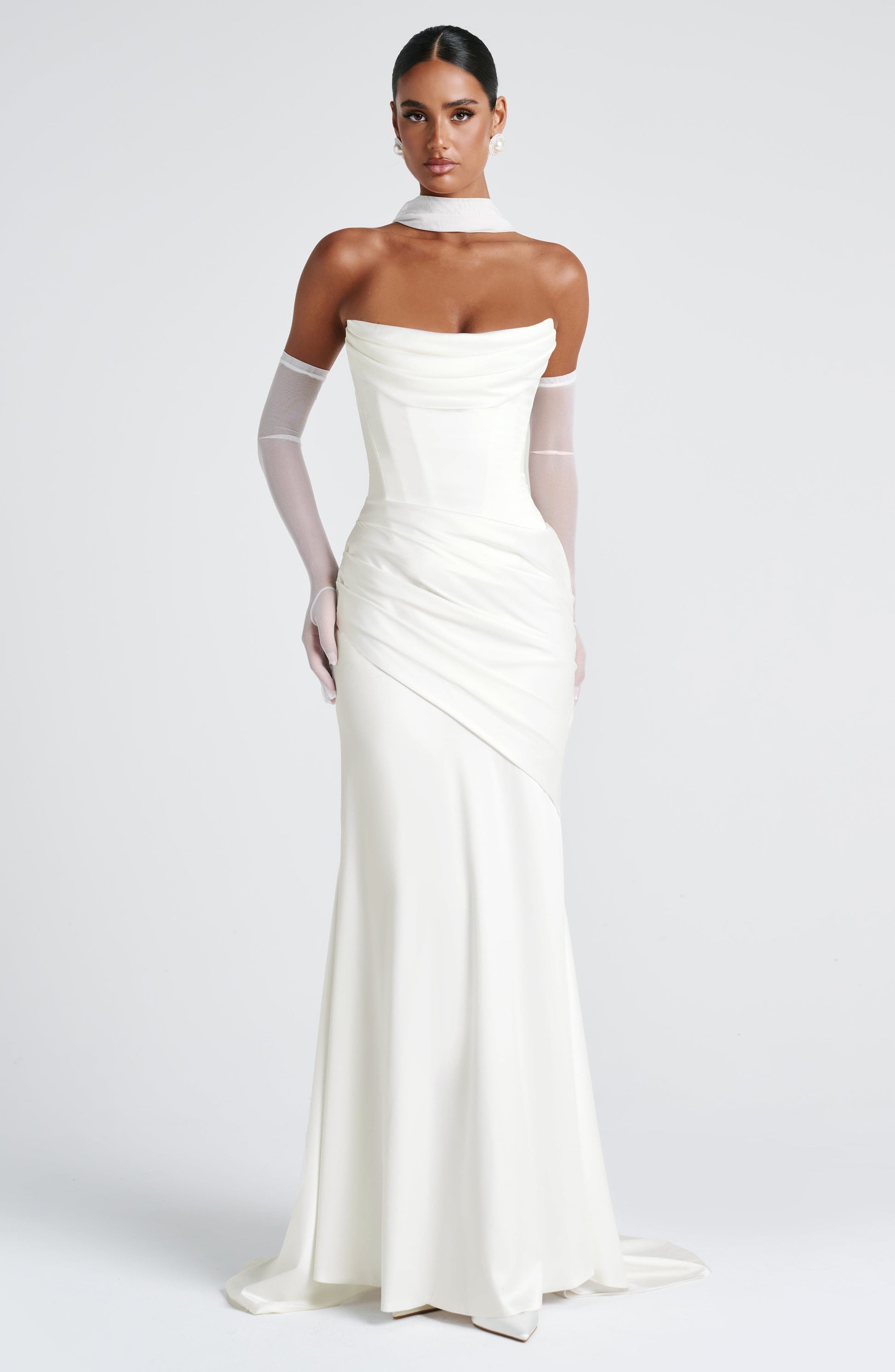 Kensington Maxi Dress Ivory